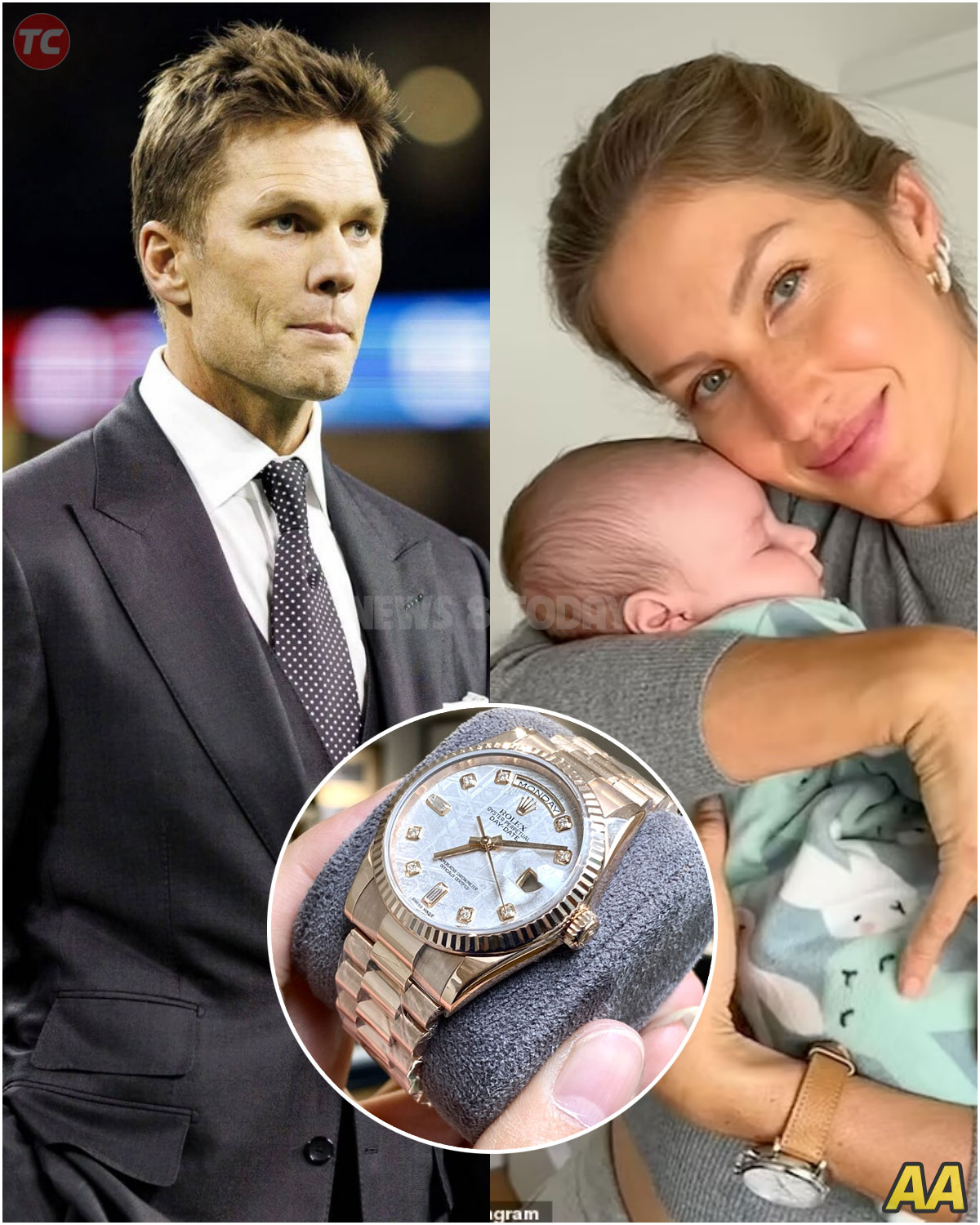 TOM BRADYS 50K ROLEX SHOCKER Outrage Erupts As He Gifts Ex Wife