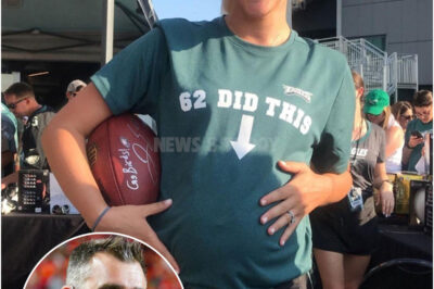 Jason Kelce’s 1-Word Nickname for Kylie Kelce Turns Heads! She hopes her unborn baby will become a football star.