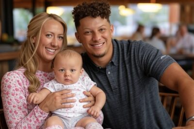 Patrick Mahomes and Brittany Unveil Baby Golden Raye in Emotional First Outing After Super Bowl Shocker—‘She’s Our Little Champion’ Steals Hearts Amidst Defeat!