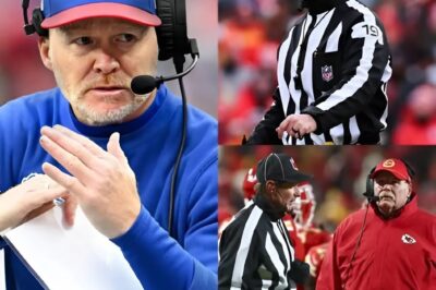 NFL BOMBSHELL: Bills Coach Sean McDermott’s ‘DON’T LIE’ Outburst Ignites Firestorm, Demanding Probe into Ref Bias After Chiefs Loss—Is This a Wild Conspiracy or a Scandal That’ll Rock Football?