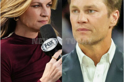 BREAKING NEWS: FOX reporter Erin Andrews posted a cryptic four-word status hinting that Tom Brady may have used his influence to secure a spot as a commentator for the Super Bowl. The post sparked a wave of outrage among fans.