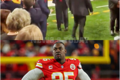 VIDEO: Chiefs Star Chris Jones Got Called Out Following His Behavior Towards Donald Trump On The Field Before Super Bowl 59