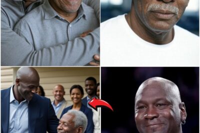 Michael Jordan Makes a Jaw-Dropping Move After Discovering His High School Janitor Still Working at 80—What He Did Next Left Everyone in Absolute Shock!