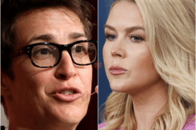 Rachel Maddow Has Karoline Leavitt Thrown Off Set After Explosive On-Air Showdown
