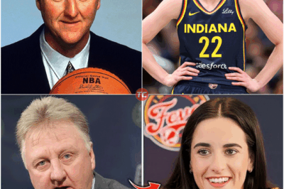 Larry Bird Breaks Silence with Powerful Message to Caitlin Clark—Is This the WNBA’s Turning Point?
