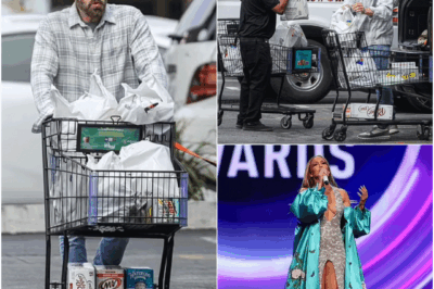 Ben Affleck Buys Soda and Chips Alone as JLo Kisses Dancers at AMAs