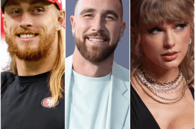 Taylor Swift Joins Travis Kelce and George Kittle for Surprise ‘Love Story’ Duet at NFL Event