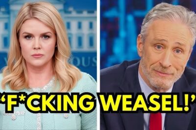 Jon Stewart Questions Karoline Leavitt’s Credentials—She Fires Back Live in Viral Showdown