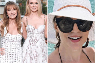 Heather Graham and Jane Seymour Stun in Swimwear During Glamorous Italian Beach Escape