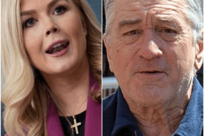 Robert De Niro Sparks Uproar with Attack on Karoline Leavitt: “She’s Not a Role Model for Women”