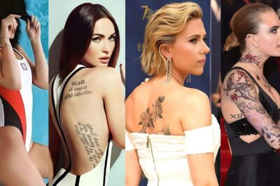 SHOCKING Celebrity Tattoos That Will Leave You Speechless!