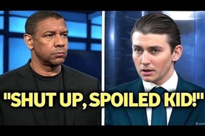 Baron Trump Tries To Humiliate Denzel Washington – His Response Left Him Silent on Live TV