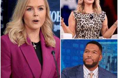 Karoline Leavitt Earns “Grim Reaper in Glass Heels” Title After Silencing GMA’s Michael Strahan