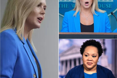Karoline Leavitt Silences NBC’s Yamiche Alcindor in Explosive White House Briefing Clash