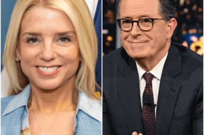 Pam Bondi Shocks “The Late Show” with One Sentence That Left Colbert Speechless