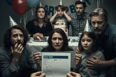 La Prueba de ADN que Destrozó una Familia: Un Secreto Inimaginable Revelado en el Cumpleaños de un Niño