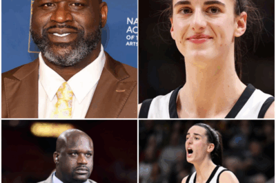 “You Don’t Treat Stars Like That!” — Shaq Erupts After Coach Grabs Caitlin Clark in Viral Incident That Rocked the WNBA
