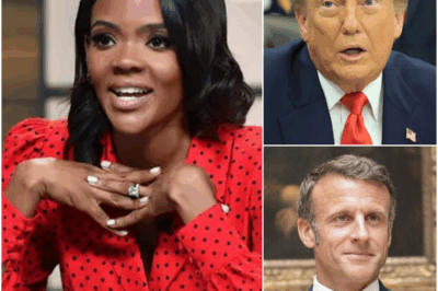 Candace Owens Claims Macron Tried to Silence Her to Protect Wife’s Secret—Trump Confirms Bizarre Request