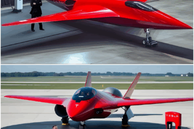 Elon Musk Unveils Mysterious Blood-Red Jet—Is He Planning His Escape From the Spotlight?