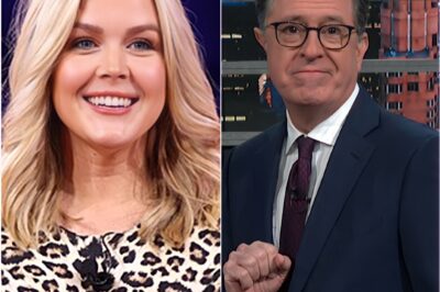 Karoline Leavitt Shocks Colbert in Fiery Clash That Left Late-Night Reeling
