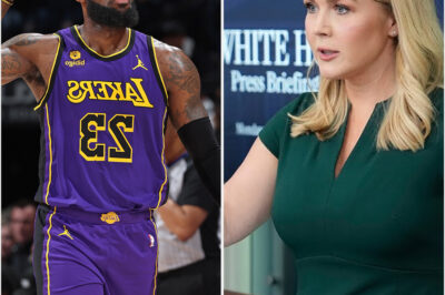 Karoline Leavitt’s Calm Clapback to LeBron James Reshapes Media Narrative and Public Perception