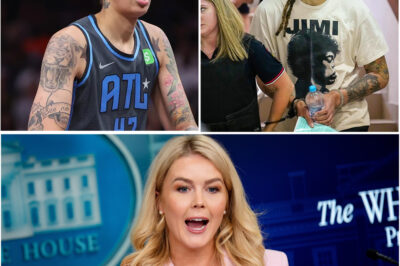 Political Firestorm: Karoline Leavitt’s Alleged Outburst Ignites Fury Over Leaked Brittney Griner Document