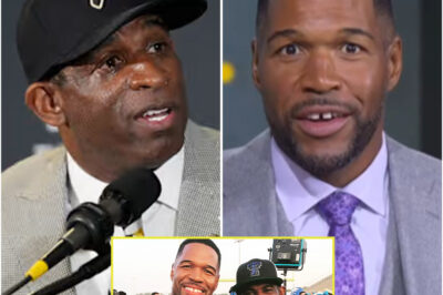 More Than a Game: Deion Sanders Reveals Secret Cancer Fight as Michael Strahan’s Powerful Message Shows a Brotherhood Forged in Fire
