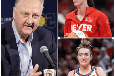 NBA Icon Larry Bird Speaks Out on Caitlin Clark, Delivering a Sharp Rebuke and a Clear Warning to the WNBA