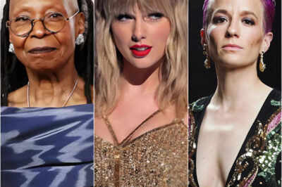 Unbelievable: Whoopi Goldberg, Taylor Swift, and Megan Rapinoe Announce They May Leave the United States, Sparking a National Firestorm