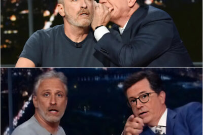 The One Sentence That Changed Everything: What Colbert Whispered to Stewart That Has CBS Bracing for Collapse