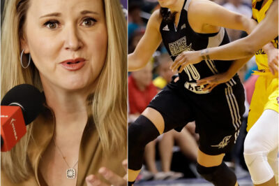 ‘She’s not a dirty player’: LAS coach lashes out at haters, jealous as Kelsey Plum’s foul play goes viral and sparks suspension request for team star