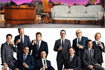 Industry Stunned as Late-Night Rivals Unite on Stephen Colbert’s Empty Stage