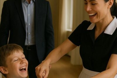 ChatGPT said:  A wealthy man came home early and caught the maid dancing with his son in a wheelchair; what happened next shocked everyone