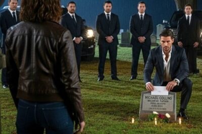 She Found 10 Men in Black Suits Circling Her Father’s Tombstone… The Mafia Boss Was Paying a Debt