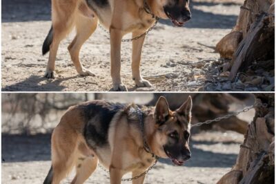 The Five-Year Sentence: How One Woman Defied the Law to Save Rex, the German Shepherd Chained to a Tree