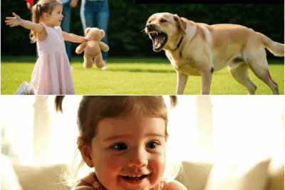 Little Girl Tried to Hug Her New Labrador, But the Dog Did Something Shocking!