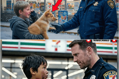 Please Arrest My Dad… I’ll Give You My Dog Little Boy’s Words Broke the Officer’s Heart
