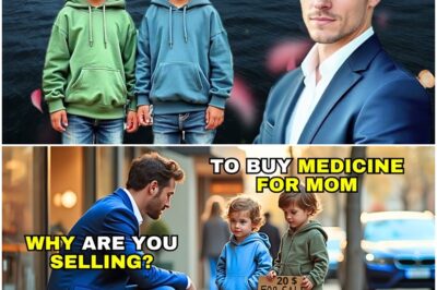 The Billionaire’s Fortress Crumbles: How Two Twin Boys Selling a Toy Car Healed a CEO’s Broken Heart