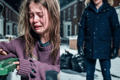 The Christmas Eve Miracle: How a Single Dad Found His Daughter Searching Through Trash, Sparking a Journey of Redemption That Healed Two Broken Hearts