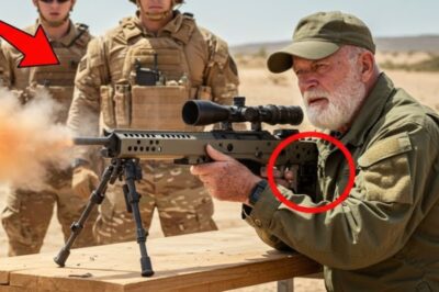 Just a Quiet Old Man at the Shooting Range — Until the Recruiter Noticed His Sniper Tab
