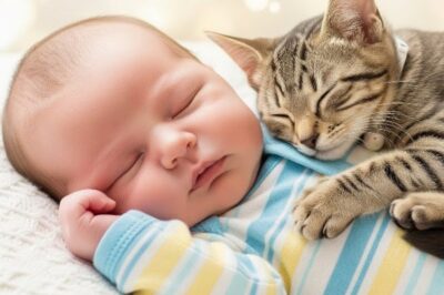 Please breathe, baby. Please. She had been warned again and again, never let a cat near a newborn, especially one with a weak heart. But exhausted and desperate, Mia broke the rule that terrified everyone. A month later, at the doctor’s office, the truth left everyone speechless. From the first week, Mia knew her son wasn’t like other babies.