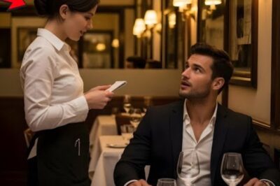 The Humble Waitress Was Forced To Take Her Son To Work… And The Millionaire’s Gesture Surprised.