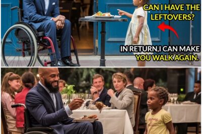 The Girl Who Traded Leftovers for a Miracle: How a Child’s Touch Healed a Broken Millionaire and Ignited a City