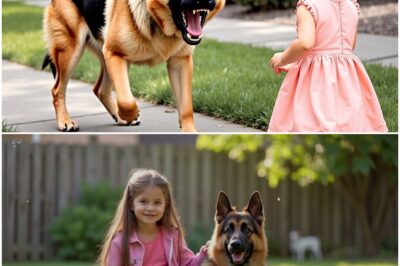 The Quiet Hero: How One Little Girl’s Unconditional Trust Redeemed a Traumatized Police Dog and Sparked a Life-Saving Miracle