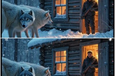 Frozen Wolves Beg Man to Enter His Home; He’s Sh0ked by What Happens Next