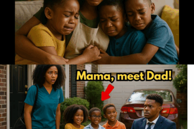 TRIPLETS KIDNAPPED A BILLIONAIRE STRANGER & DRAGGED HIM HOME FOR FATHER’S DAY TO MEET THEIR MOM…..