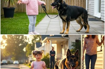 An Afternoon Walk Turns to Terror: Hero Dog Saves 5-Year-Old Girl from Lurking Stranger