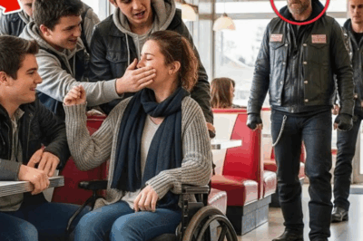 Silence Broken by Chrome: Hell’s Angels Biker Intervenes After Bullies Target Girl in Wheelchair