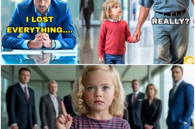 The Janitor’s 7-Year-Old Daughter Saved an $800 Million Deal with Flawless French and a Pure Heart, Unlocking a Sh0cking Family Fortune
