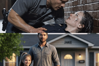 Hey, hey, stay with me. Single dad found a female cop dying. What he and his dog did stunned the entire police force. The night was silent. The kind of quiet where every tiny sound feels louder than it should. Jake, a single father in his early 30s, had just wrapped up another long shift at the mechanic shop.